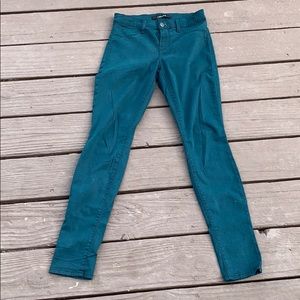 J Brand Hunter Green Super Skinny Hemlock Jean, 26